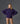 Pull long col roulé amovible - Violet Foncé