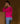 Jersey de cachemir con cuello de pico - Rosa tonificado