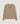 Jersey de lana merino con cuello de pico - Beige
