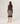 Two-tone sock sweater - Ecru White