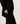 Wide cashmere pants - Black