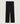 Wide cashmere pants - Black