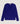 Jersey oversize de cachemir con cuello de pico - Azul Ultramarino