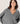 Jersey oversize de cachemir con cuello de pico - Gris Perla