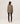 Pull col montant oversize en cachemire - Beige