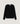 Pull col tunisien en cachemire - Noir