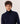Cashmere turtleneck sweater - Navy Blue