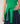Conjunto twin de seda con cuello vuelto - Verde Inglés
