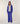 Merino wool hooded vest - Ultramarine Blue