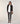 Round neck wool lace sweater - Black
