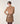 Jersey de cuello alto de lana merino - Camel Marrón