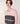 Striped V-neck sweater in merino wool - Pearl Pink