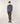High-neck merino wool sweater - Lead Gray