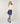 Gilet torsades en alpaga - Blanc Écru
