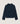 Oversized sweater in chunky heather knit - Navy Blue
