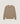 Jersey de lana merino con cuello redondo - Camel Marrón
