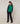 Chaleco tricolor de lana merino - Verde Esmeralda