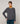 Jersey de lana merino con cuello redondo - Gris Plomo