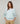 Jersey oversize de lana con cuello de pico - Turquesa Clair