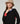 Jersey tricolor de cuello redondo en lana merino - Negro