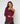 Pull col bateau en laine - Prune
