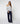 Pull col bateau en laine - Gris Clair